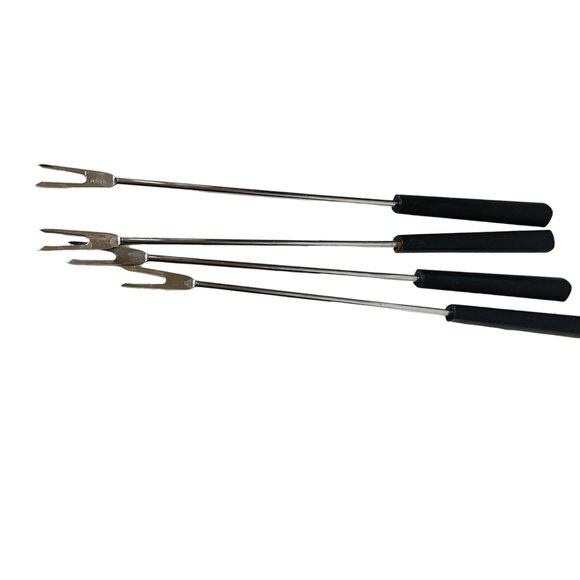 Bella 3 Qt Electric Fondue Pot Set Adjustable Thermostat Stainless Steel Red & B - Picture 13 of 13